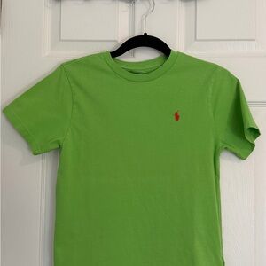 Ralph Lauren Bright Green Kids Tee